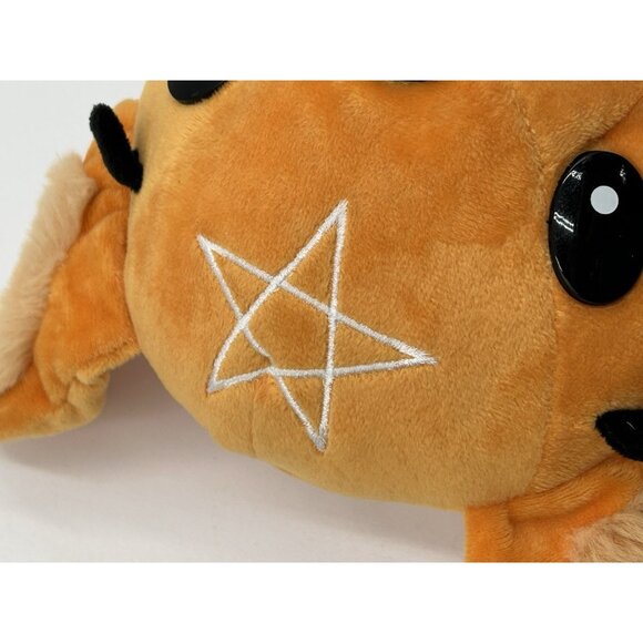 13" Halloween Vampir Pumpkin Bat Plush Toy Stuffed Pumpkin Bats Goth Misfit Punk - Picture 9 of 9